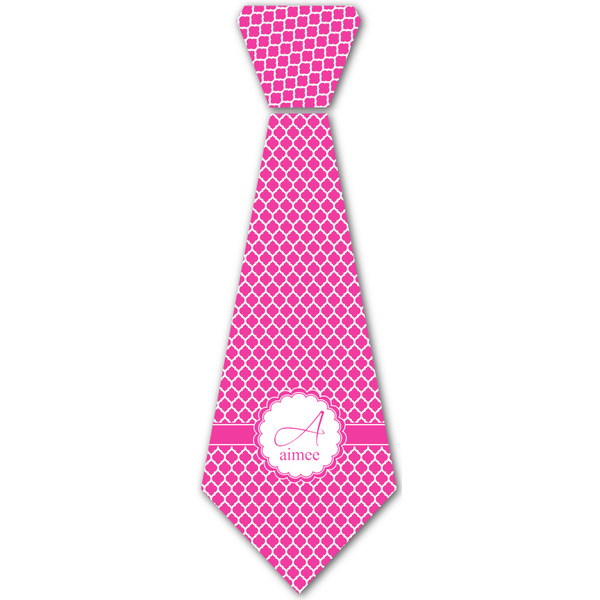 Custom Moroccan Iron On Tie - 4 Sizes w/ Name and Initial