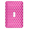 Hot Pink Moroccan Light Switch Cover (Single Toggle)