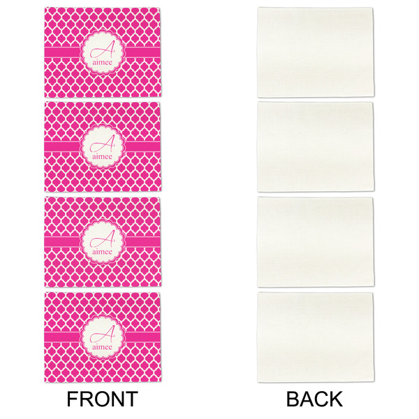 Moroccan Linen Placemat - APPROVAL Set of 4 (single sided)