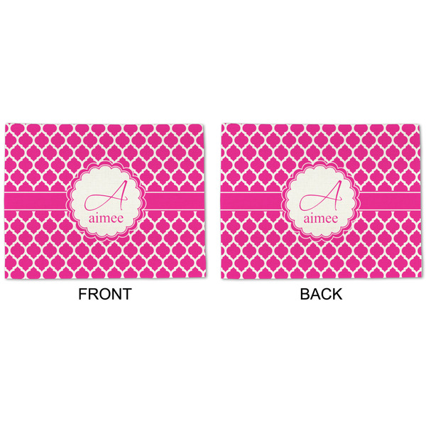 Moroccan Linen Placemat - APPROVAL (double sided)