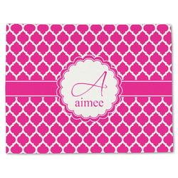 Moroccan Single-Sided Linen Placemat - Single w/ Name and Initial