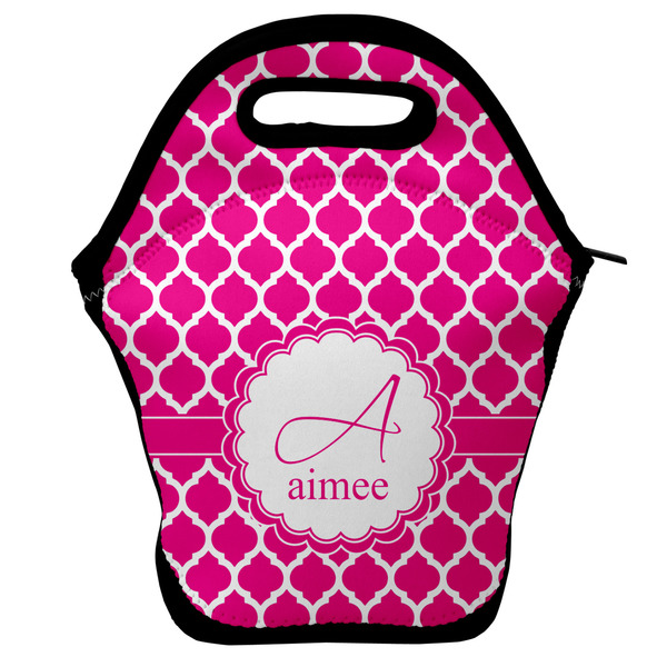 Custom Moroccan Lunch Bag w/ Name and Initial