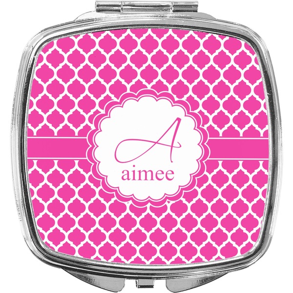 Custom Moroccan Compact Makeup Mirror (Personalized)