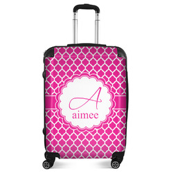 Moroccan Suitcase - 24" Medium - Checked (Personalized)