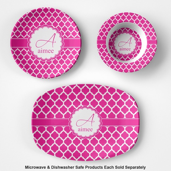 Moroccan Microwave & Dishwasher Safe CP Plastic Dishware - Group