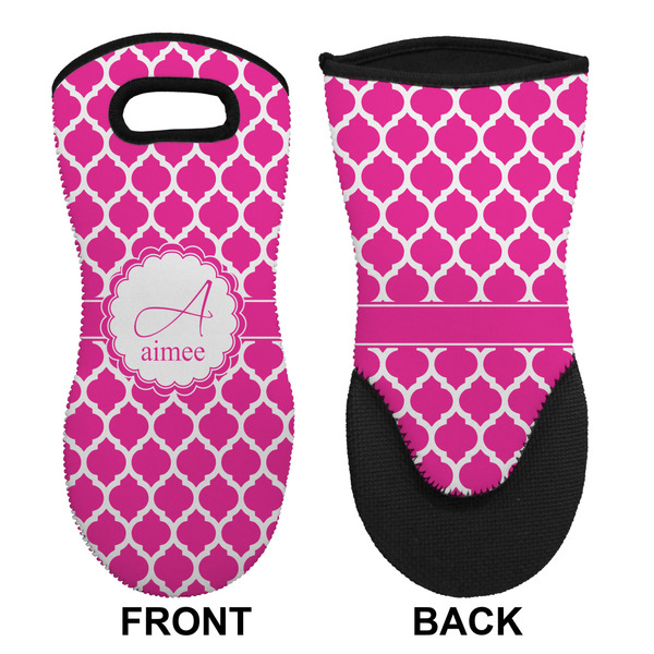 Moroccan Neoprene Oven Mitt (Front & Back)