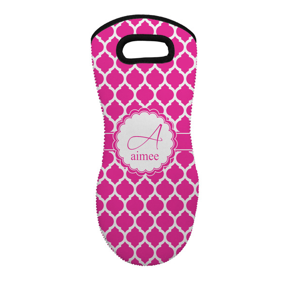 Custom Moroccan Neoprene Oven Mitt w/ Name and Initial