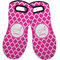 Moroccan Neoprene Oven Mitts - Set of 2 w/ Name and Initial