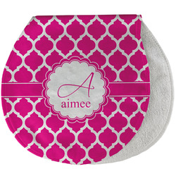 Moroccan Burp Pad - Velour w/ Name and Initial