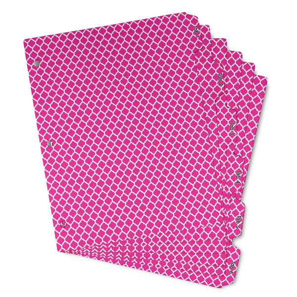 Custom Moroccan Binder Tab Divider - Set of 6 (Personalized)