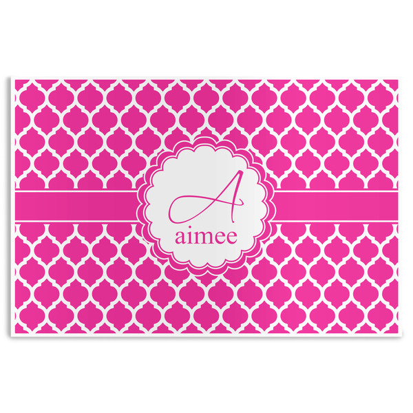 Custom Moroccan Disposable Paper Placemats (Personalized)