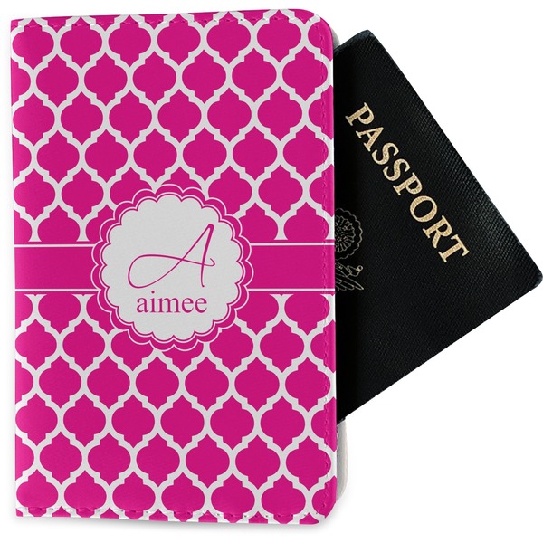 Custom Moroccan Passport Holder - Fabric (Personalized)