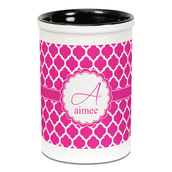 Moroccan Pencil Holder - Black