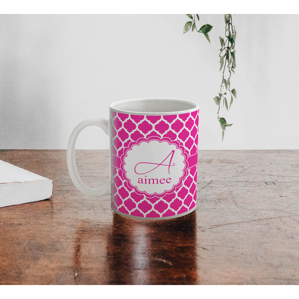 Moroccan Personalized Coffee Mug - Lifestyle