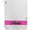 Hot Pink Moroccan Personalized Golf Towel