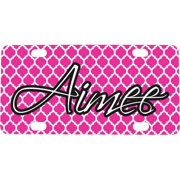 Custom Moroccan Mini/Bicycle License Plate (Personalized)