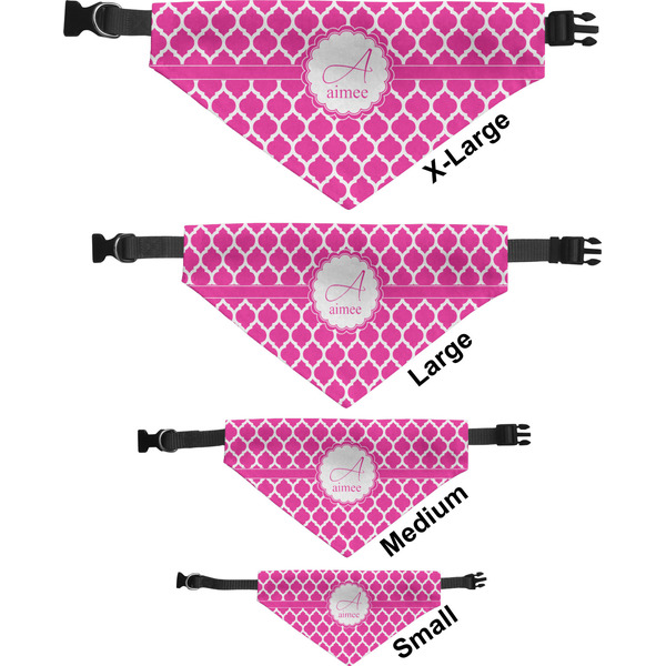 Moroccan Pet Bandana Sizes