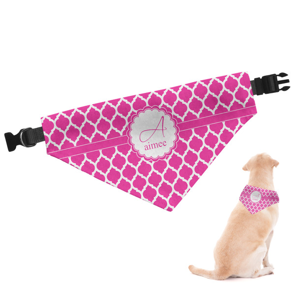 Custom Moroccan Dog Bandana - XLarge (Personalized)