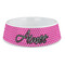 Moroccan Plastic Dog Bowl - Large (Personalized)