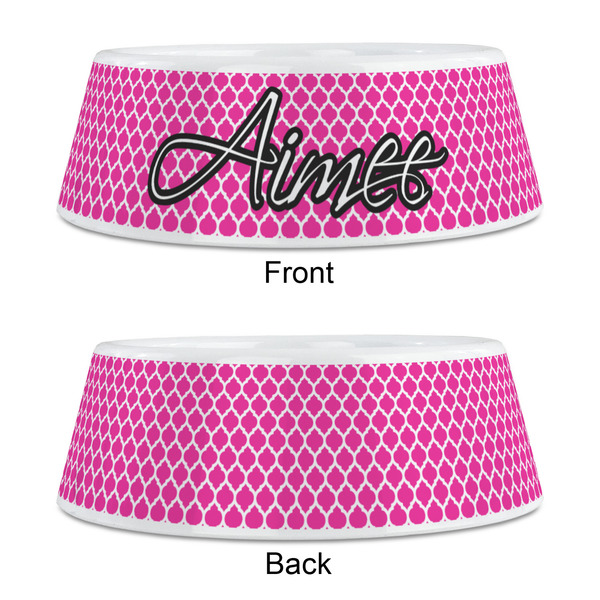 Moroccan Plastic Pet Bowls - Medium - APPROVAL