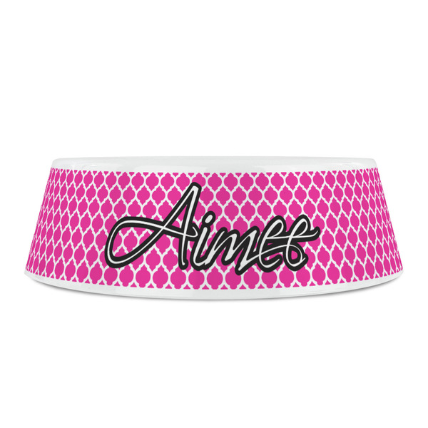 Moroccan Plastic Pet Bowls - Small - FRONT