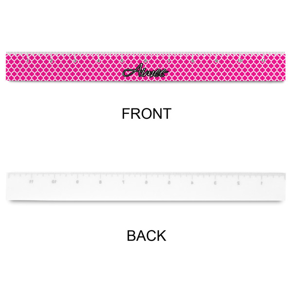 Moroccan Plastic Ruler - 12" - APPROVAL