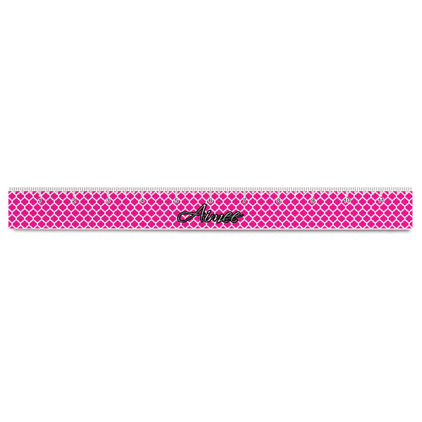 Moroccan Plastic Ruler - 12" - FRONT