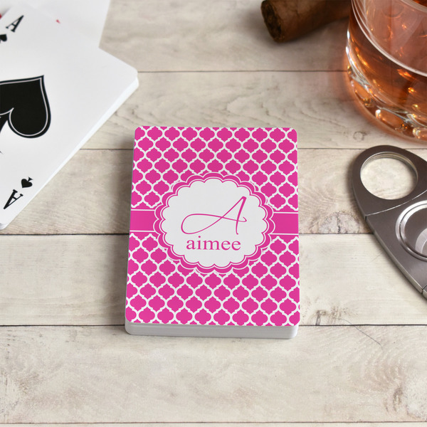 Moroccan Playing Cards - In Context