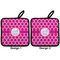 Moroccan Pot Holders - Set of 2 APPROVAL