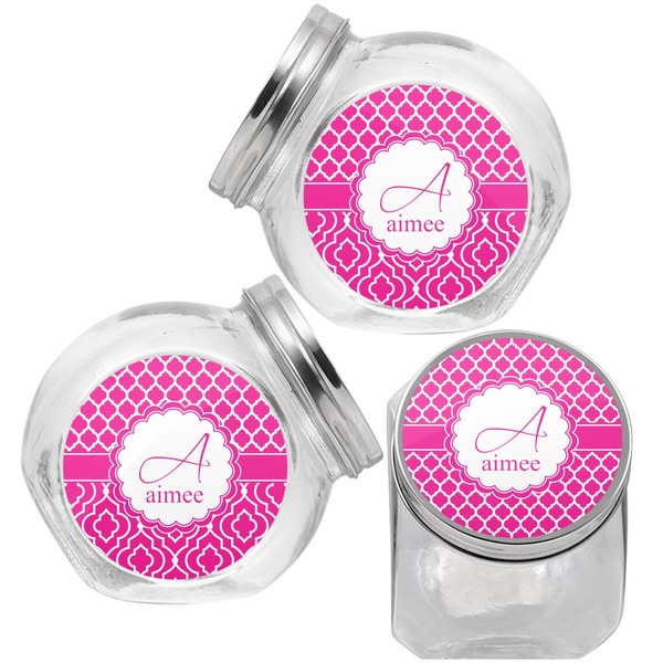 Moroccan Puppy Treat Jar - Top Left Right