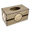 Moroccan Rectangle Tissue Box Covers - Wood - Front