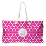 Moroccan Large Tote Bag with Rope Handles (Personalized)