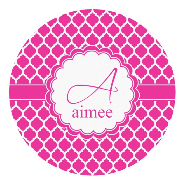 Custom Moroccan Round Decal (Personalized)