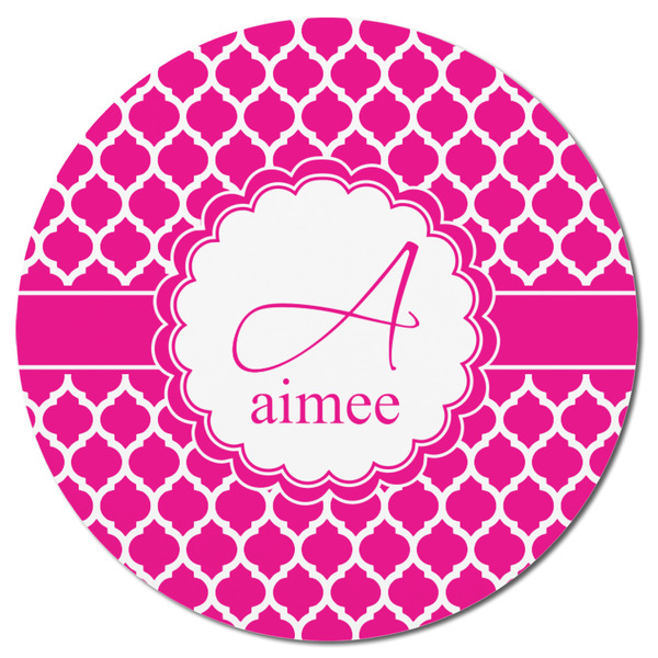 Moroccan Round Fridge Magnet - FRONT