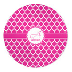 Moroccan 5' Round Indoor Area Rug (Personalized)