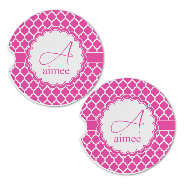 Moroccan Sandstone Car Coasters - Set of 2