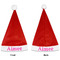 Moroccan Santa Hats - Front and Back (Double Sided Print) APPROVAL