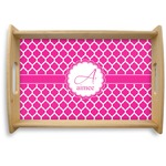 Moroccan Natural Wooden Tray - Small (Personalized)