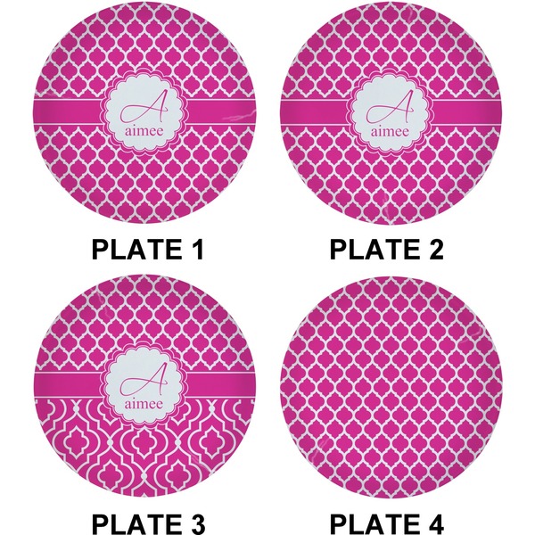 Moroccan Set of Lunch / Dinner Plates (Approval)