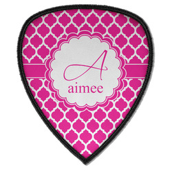 Moroccan Iron on Shield Patch A w/ Name and Initial