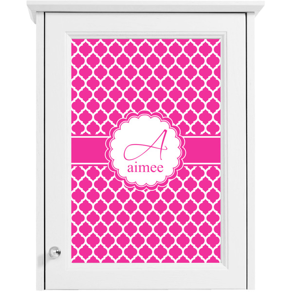 Moroccan Single White Cabinet Decal