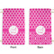 Moroccan Small Laundry Bag - Front & Back View