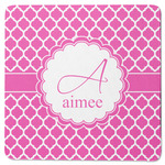 Moroccan Square Rubber Backed Coaster (Personalized)