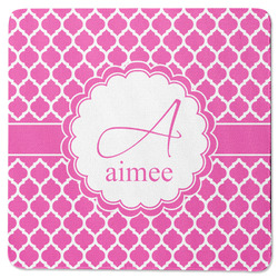 Moroccan Square Rubber Backed Coaster (Personalized)