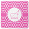 Moroccan Square Rubber Backed Coaster (Personalized)