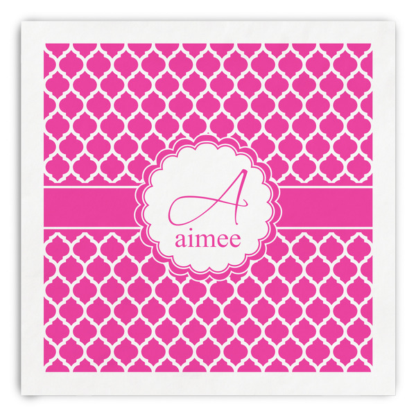 Custom Moroccan Paper Dinner Napkins (Personalized)