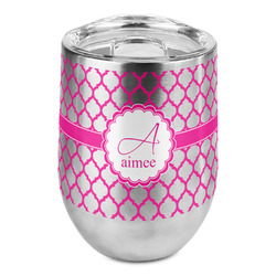 Moroccan Stemless Wine Tumbler - Full Print (Personalized)