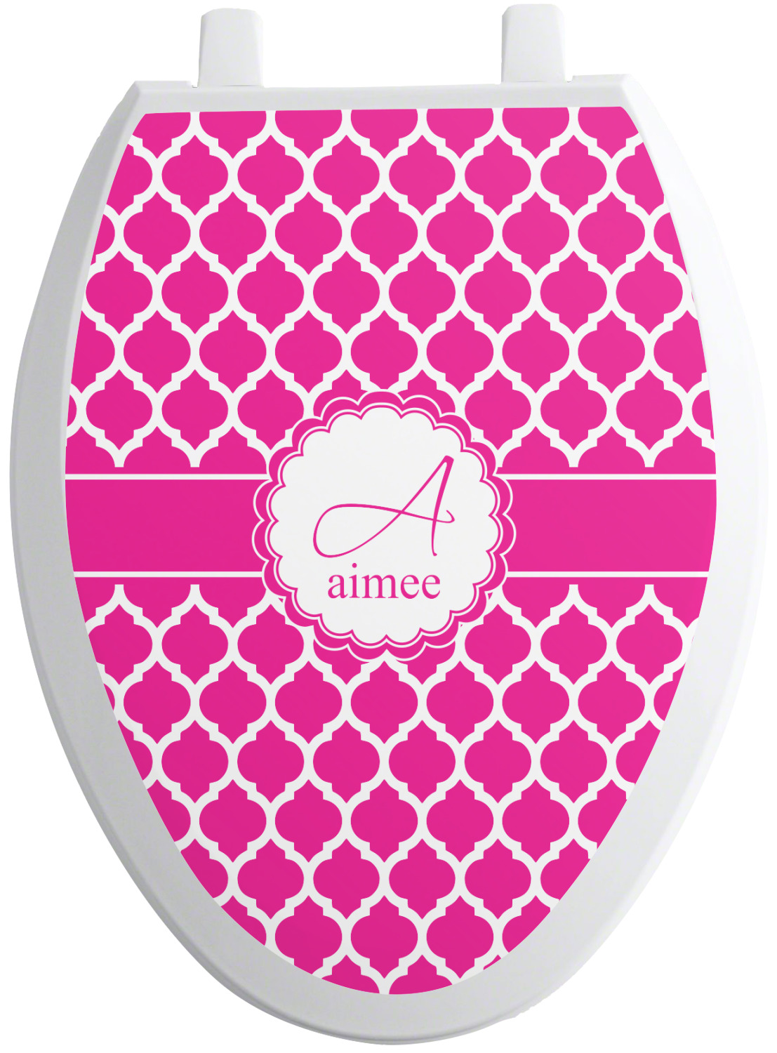 Custom Moroccan Toilet Seat Decal (Personalized) YouCustomizeIt