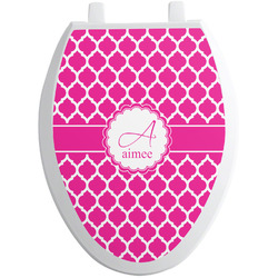 Moroccan Toilet Seat Decal - Elongated (Personalized)