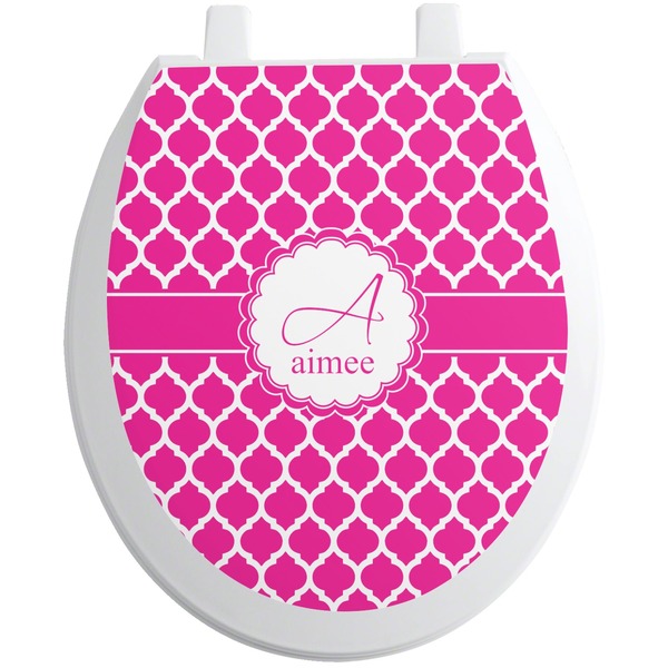 Custom Moroccan Toilet Seat Decal (Personalized)